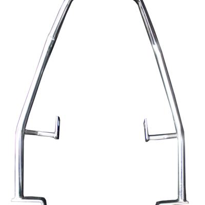 Alça Vertical Pop 100 2007-2015 Cromado