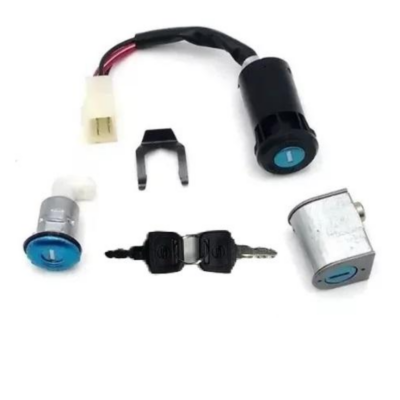 Chave Ignição Kit c Trava Guidão e Trava Banco Pop110I 16-23