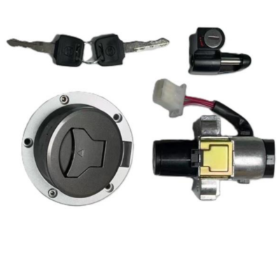 Chave Ignição Kit com Trava Capacete e Tampa Tanque Bros 160 EDD 18-21