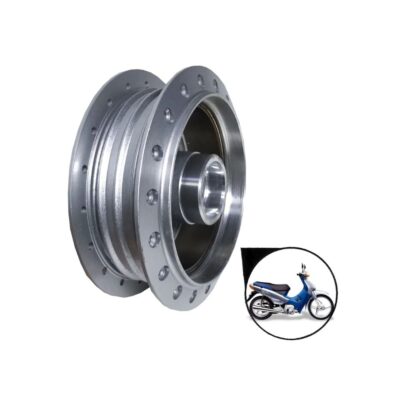 Cubo Da Roda Traseira Com Rolamento E Espaçador Biz100 98-15