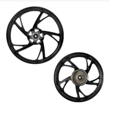 Roda Liga Leve Preta 5 Pts Biz 125+ 06-10/125Ex 11-24 Par