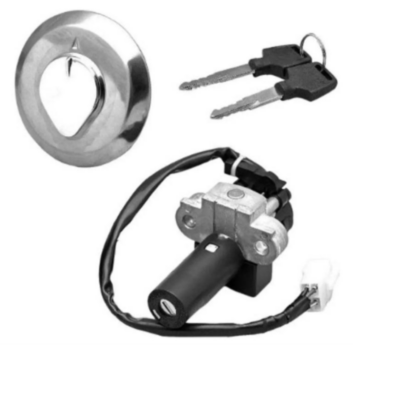 Chave Ignição Kit com Tampa Tanque Fan 150 11-13