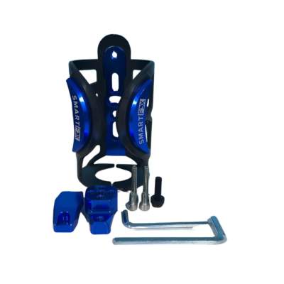 Suporte Universal P/ Bebidas Moto E Bicicleta Plástico Azul