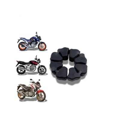 Bucha Coroa 4 Pc (Borracha) Twister 250 -08 Cb 300R 09-15 Cb 250 Twister 16-