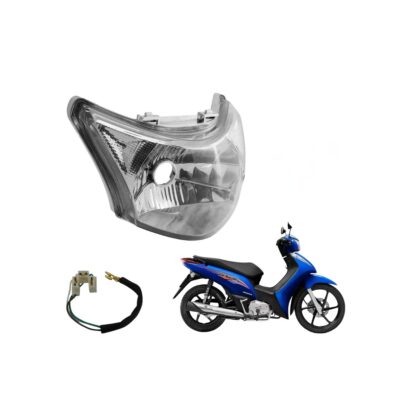 Bloco Óptico Com Soquete H4 Biz 125 2006-2010