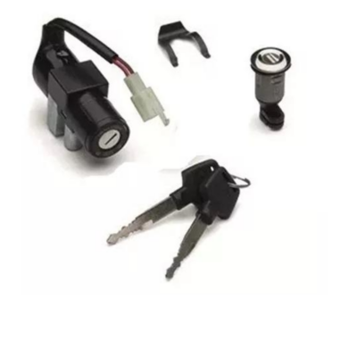 Chave Ignição Kit com Trava Banco Biz 125 06-08