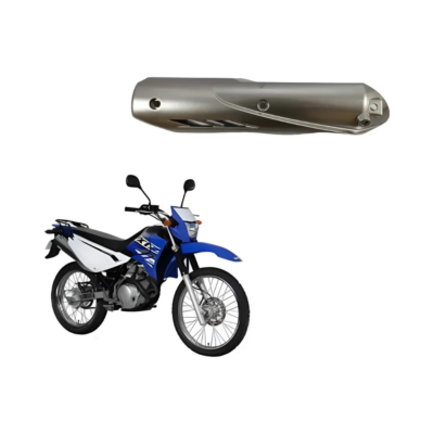 Protetor De Escapamento Xtz125 09-15 Prata