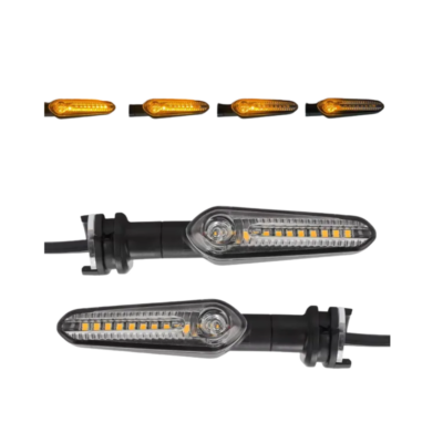 Pisca Led Modelo Mt03 Sequencial Com Lente Cristal Dd/De