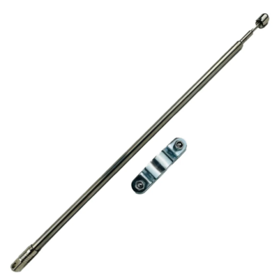 Antena Corta Pipa 3 Estágios Para Guidão - Universal