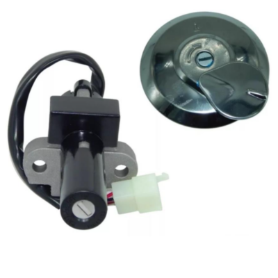 Chave Ignição Kit com Tampa Tanque Fan 150 2010