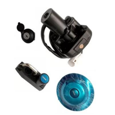 Chave Ignição Kit Trava Capacete e Tampas Lander 250 07-15