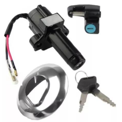 Chave Ignição Kit com Tampa Tanque Bros 125 ES/KS 13-15