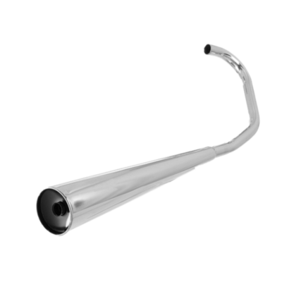 Escapamento Modelo Original CG 125 85-95 Cromado